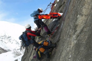High Mountain Rescue Training